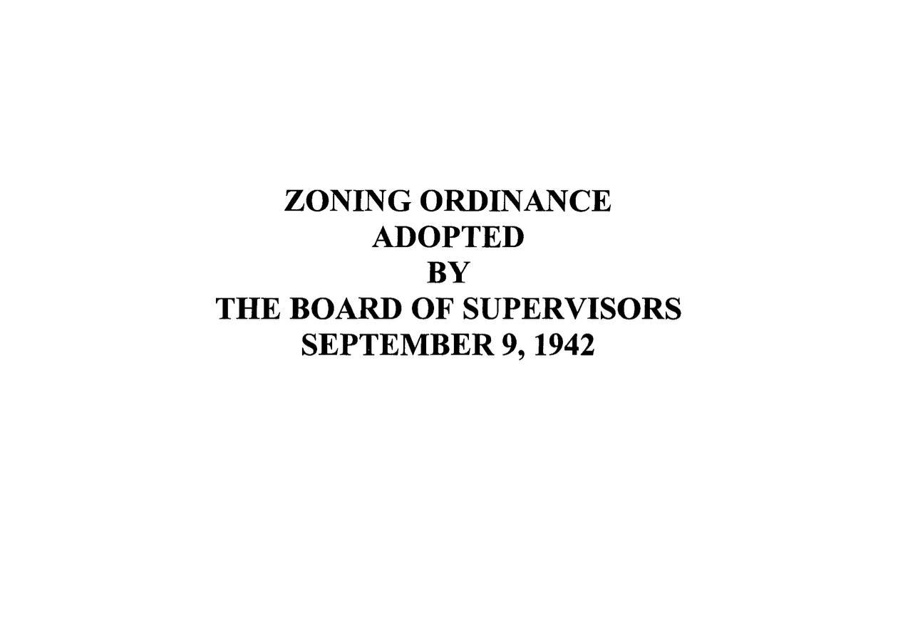 1942 Ordinance