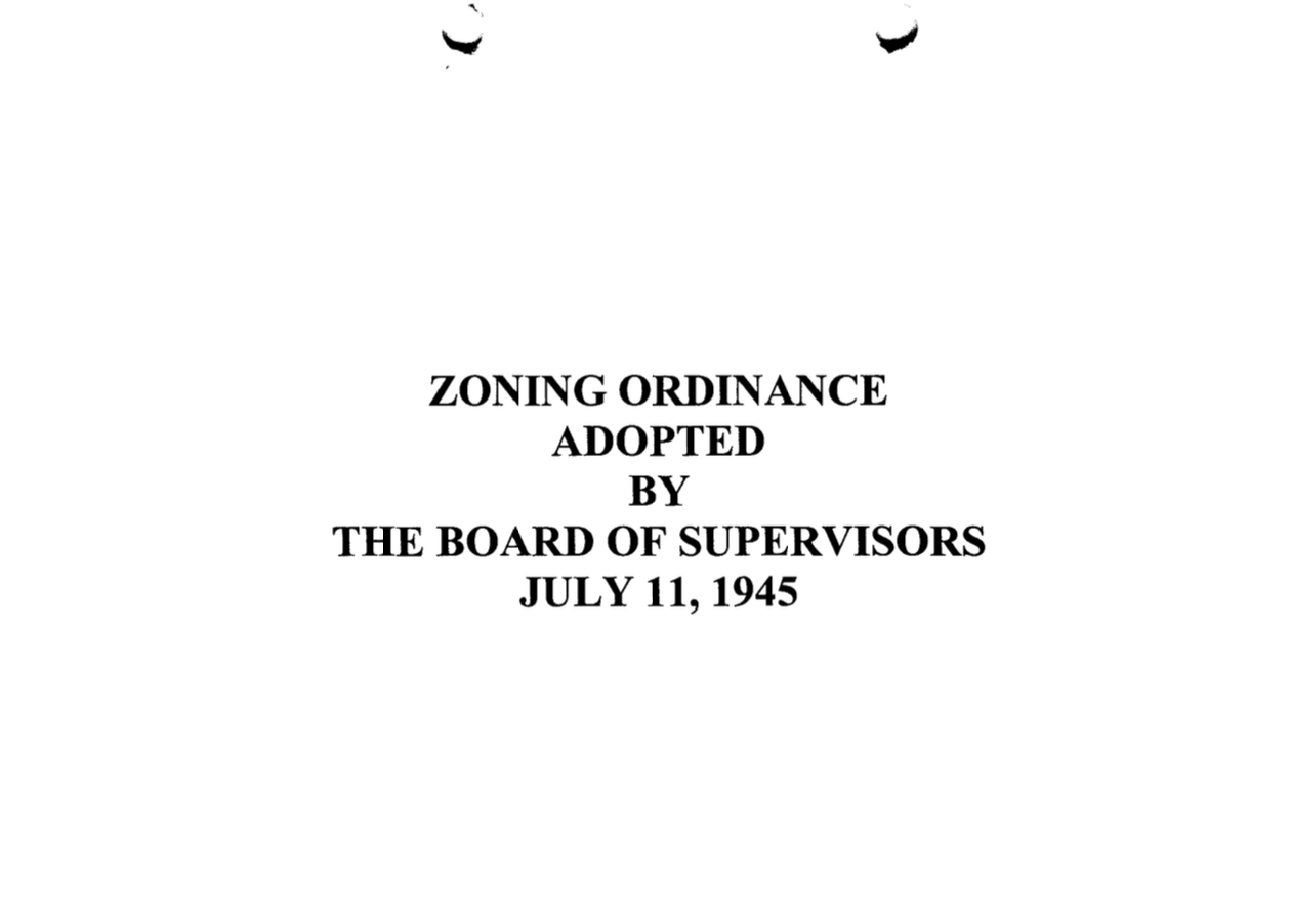 1945 Ordinance