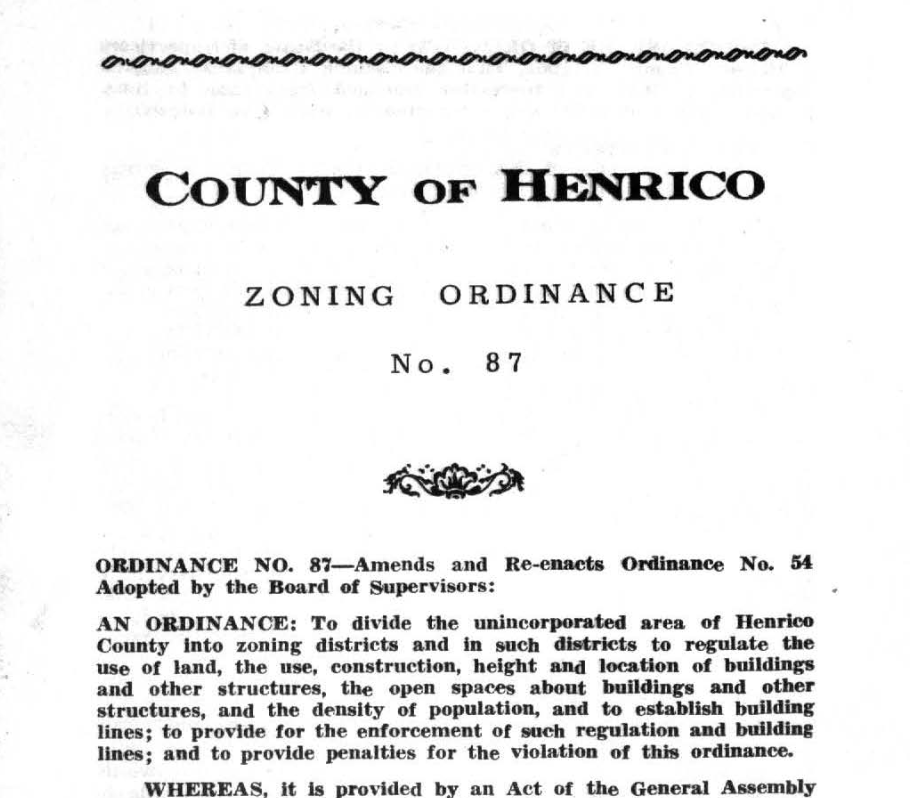 1953 Ordinance